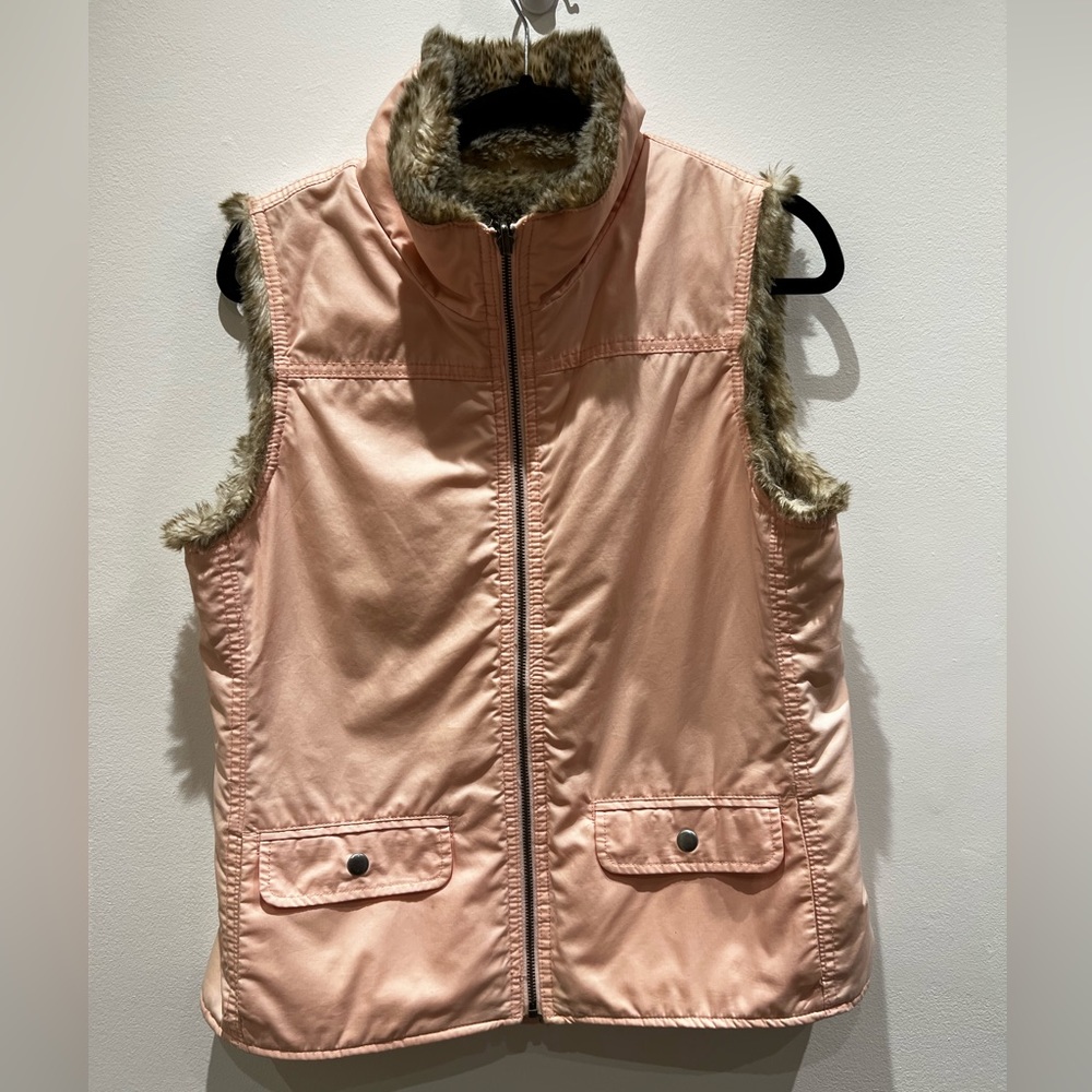 Faux Fur lined Vest